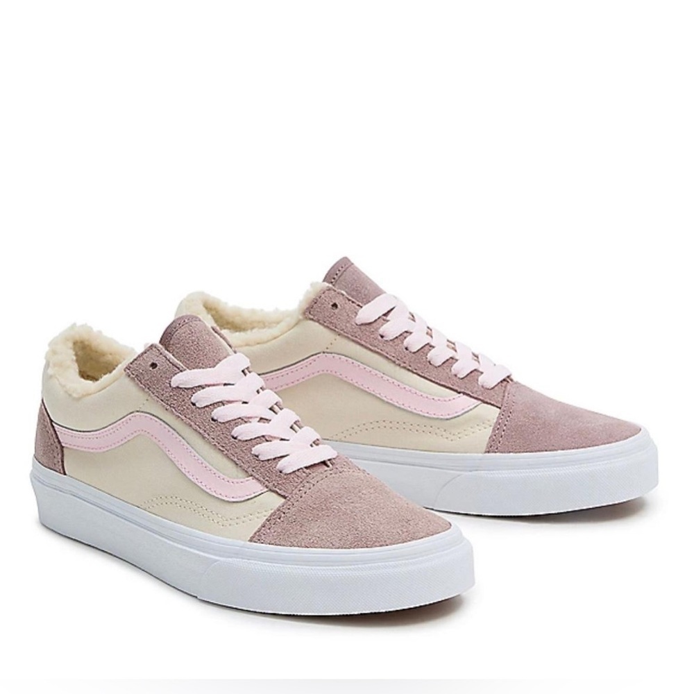 Vans Unisex Suede Sherpa Old Skool Low Top Sneakers Shoes - new - Picture 3 of 13